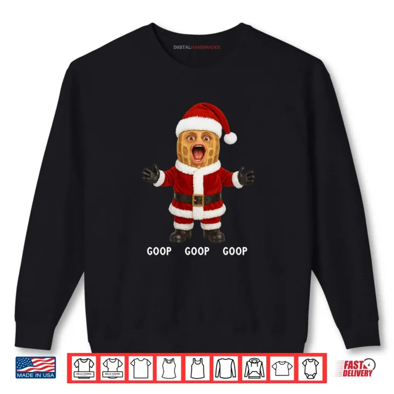 Sweatshirt Meme The Burnt Peanut GOOP Bungulator Santa Christmas Shirt