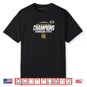 Kennesaw State Owls C USA Champs 2025 Football Locker Room Shirt