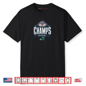 Tulane Green Wave AAC Champs 2025 Football Locker Room Shirt