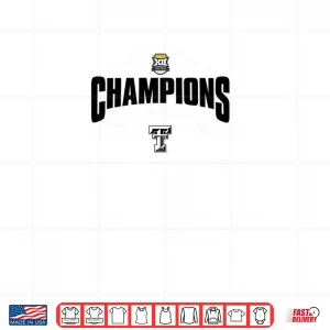 Texas Tech Red Raiders Big 12 Champs 2025 Shirt 4 Design Texas Tech Red Raiders Big 12 Champs 2025 Shirt