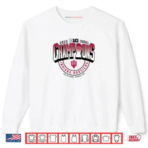 Sweatshirt Indiana Hoosiers Big Ten Champs 2025 Football Locker Room Shirt