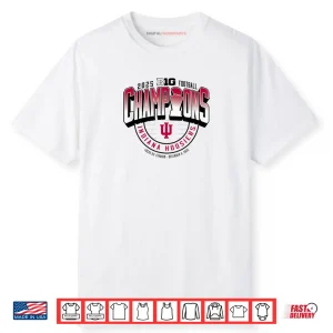 Indiana Hoosiers Big Ten Champs 2025 Football Locker Room Shirt