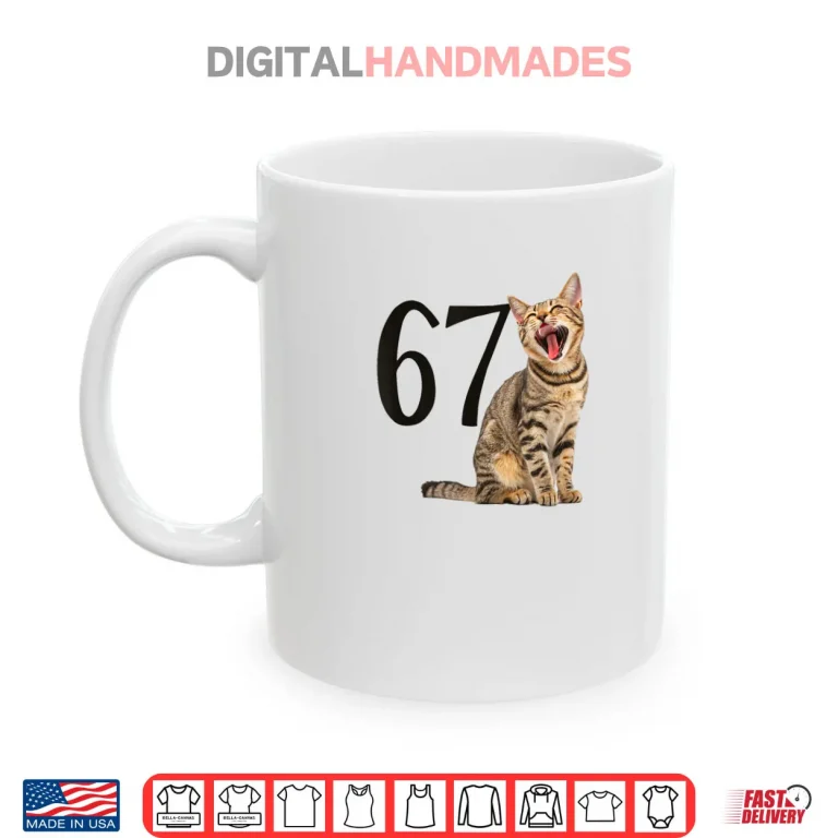 Mug 67 Laughing Cat Meme Shirt
