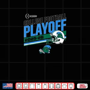 Design Tulane Green Wave College Football Playoff Stripe 2025 Shirt