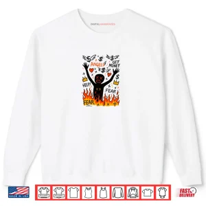 Sweatshirt Money or Friends Streetwear Graphic Shirt