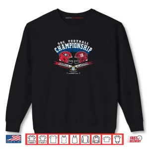 Sweatshirt Georgia vs Alabama SEC Champsionship 2025 Football Shirt