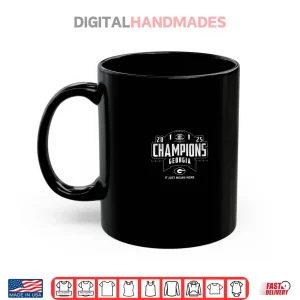 Mug Georgia Bulldogs SEC Champs 2025 Football Locker Room Shirt