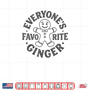Design Everyones Favorite Gingerbread Man Christmas Shirt