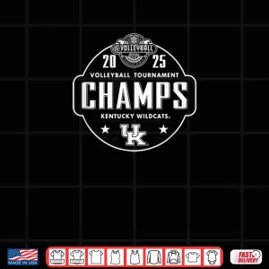 Design Kentucky Wildcats SEC Champs 2025 Volleyball Shirt
