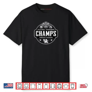 Kentucky Wildcats SEC Champs 2025 Volleyball Shirt