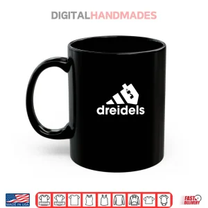 Mug Dreidels Game Hanukkah Gelt Dreidel Champ Menorah Latkes Shirt