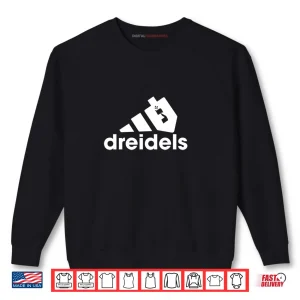 Sweatshirt Dreidels Game Hanukkah Gelt Dreidel Champ Menorah Latkes Shirt