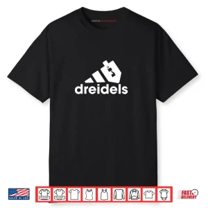 Dreidels Game Hanukkah Gelt Dreidel Champ Menorah Latkes Shirt