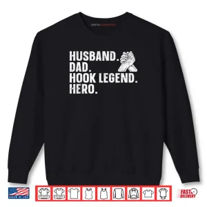 Sweatshirt Arm Wrestling Arm Wrestler Husband Dad Hook Legend Hero Shirt