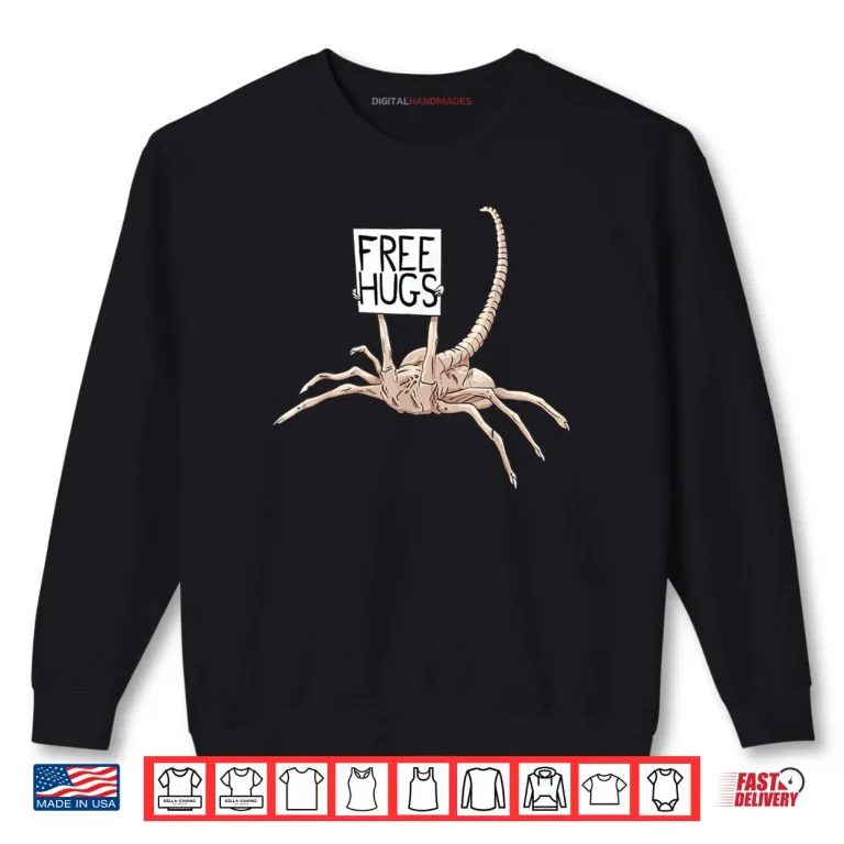 Sweatshirt Alien Free Hugs Shirt