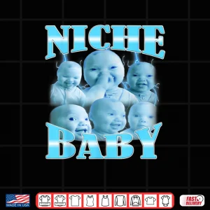 Design Niche Baby gen z Meme ai Viral Giggling AI Laughing Shirt 1