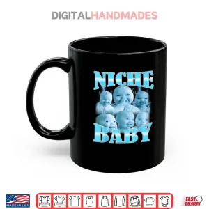 Mug Niche Baby gen z Meme ai Viral Giggling AI Laughing Shirt 1