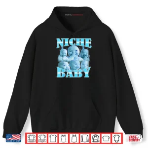 Hoodie Niche Baby gen z Meme ai Viral Giggling AI Laughing Shirt 1