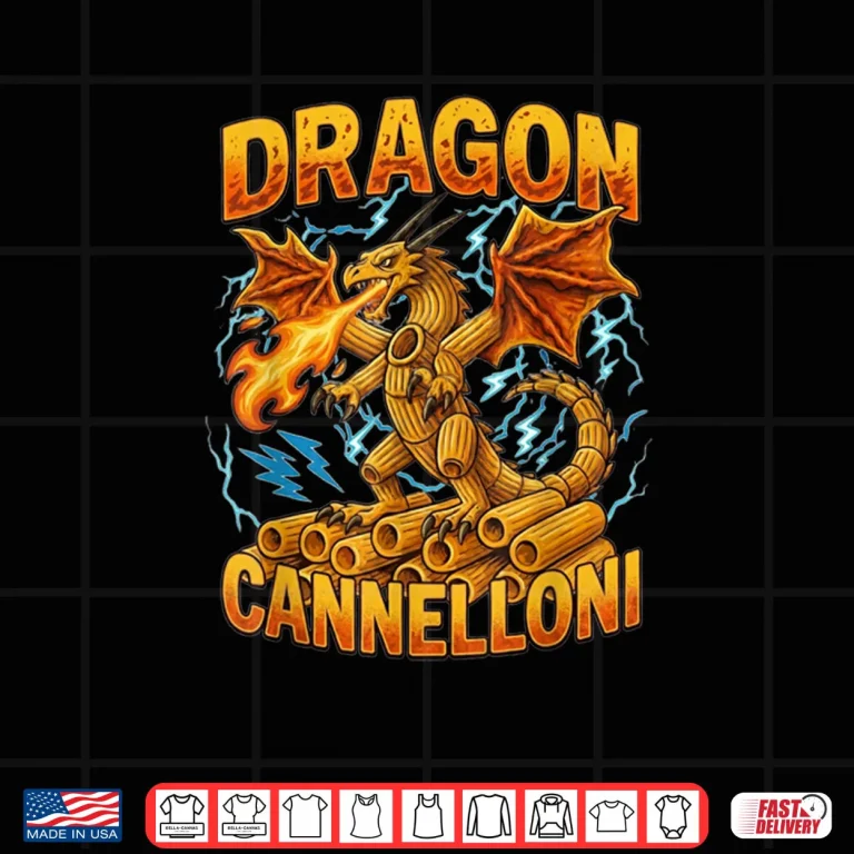 Dragon Cannelloni Brain Rot Kids Meme Italian Brainrot Shirt 4 Design Dragon Cannelloni Brain Rot Kids Meme Italian Brainrot Shirt