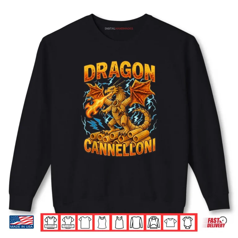 Dragon Cannelloni Brain Rot Kids Meme Italian Brainrot Shirt 1 Sweatshirt Dragon Cannelloni Brain Rot Kids Meme Italian Brainrot Shirt