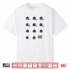 Astro Bot Character Faces Grid Video Game Shirt