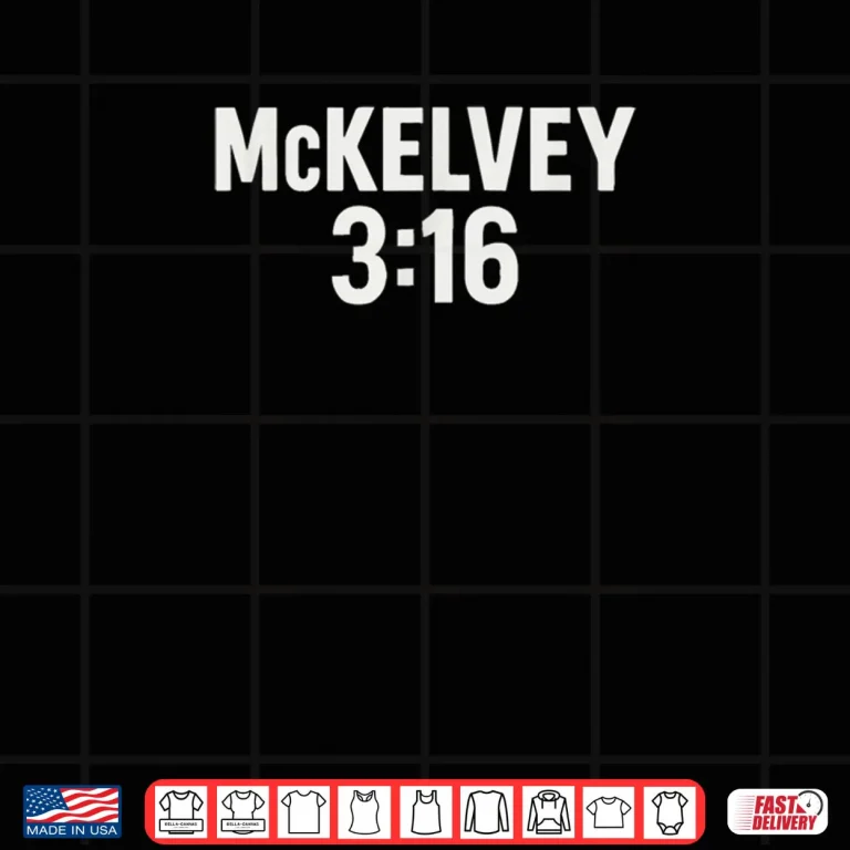 Design McKelvey 3 16 Bold Lettering Shirt
