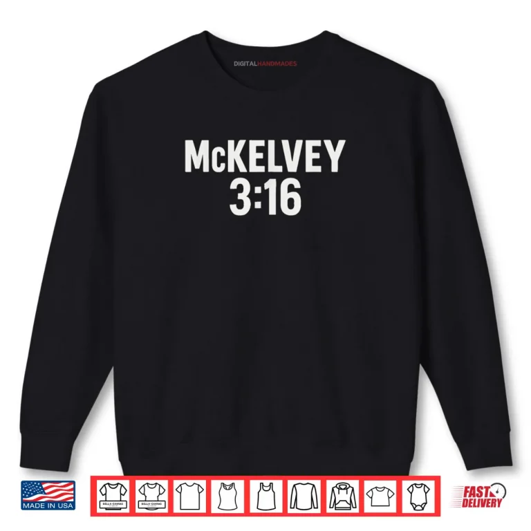 Sweatshirt McKelvey 3 16 Bold Lettering Shirt