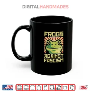 Mug Frogs Against Fascism Protest Democracy Frogtifa Political Shirt