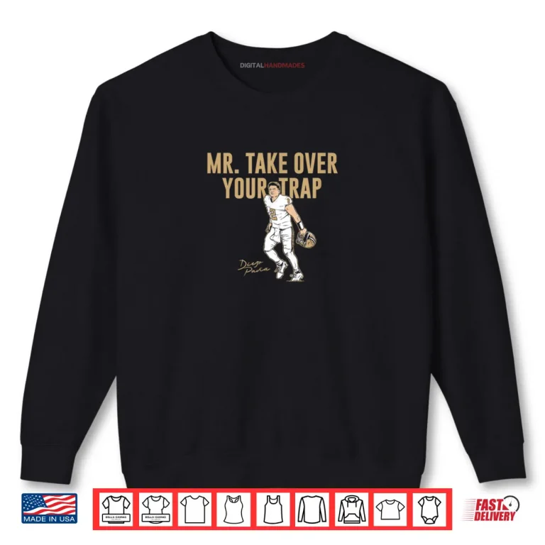 Sweatshirt Diego Pavia Mr Take Over Your Trap Vanderbilt All Shirt
