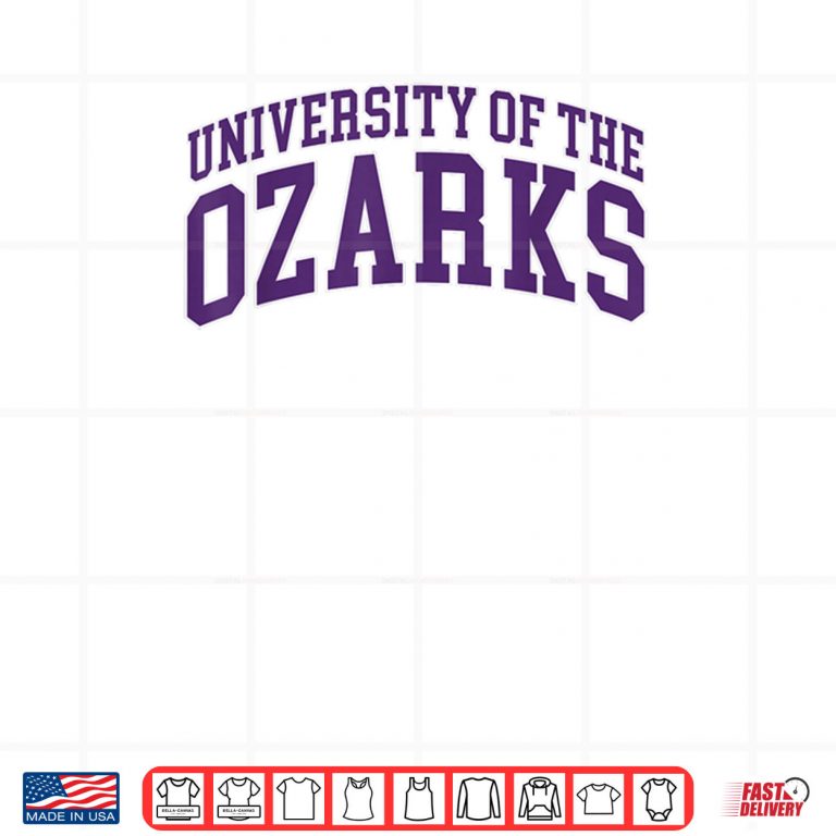 Design University College Ozarks Athletics Vintage Arch Shirt 2