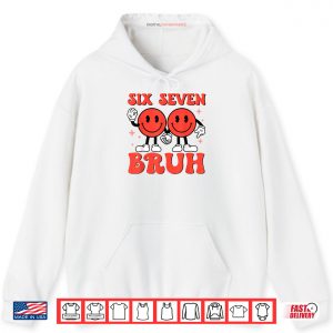 Hoodie Valentines Day Funny 67 Meme Six Seven 6 7 Valentine Hearts Shirt