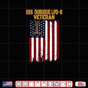 Design USS Dubuque LPD 8 Amphibious Transport Docks Veterans Day Shirt