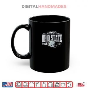Mug Ohio State Buckeyes Big Ten Championship 2025 Football Red Shirt