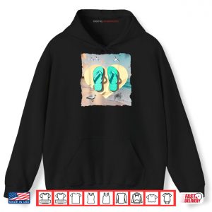 Hoodie Beach Coastal Vibes Shirt