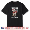 Tism The Season Raccoon Christmas Autism Awareness Shirt