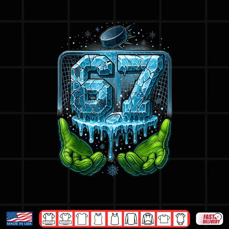 Hockey 67 Six Seven Gen Alpha Meme Drip Shirt 4 Design Hockey 67 Six Seven Gen Alpha Meme Drip Shirt