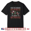 From The Windows to The Walls Raccoon Christmas Ugly Sweater Shirt