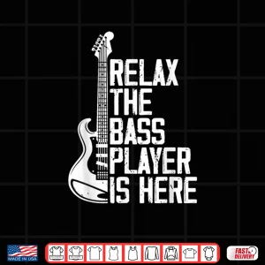 Design Bass Guitar Player Musician Pun for Guitarist Music Bassist Shirt