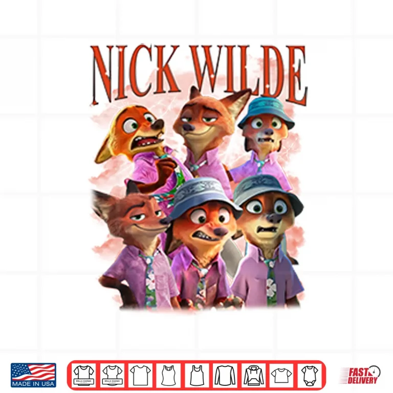 Design Disney Zootopia Nick Wilde Shirt