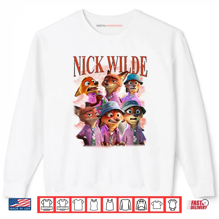 Sweatshirt Disney Zootopia Nick Wilde Shirt