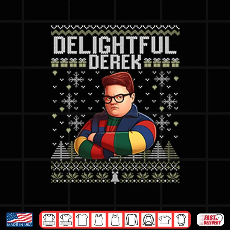 Design Delightful Derek Christmas Shirt