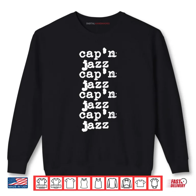 Sweatshirt Capn Jazz Type Shirt